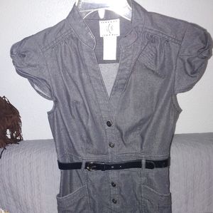 Ice dress with black dress